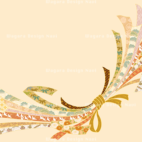 祝い熨斗目 和風デザイン 和柄素材なら Wagara Design Navi