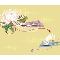 菊と舞扇