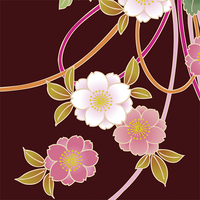 牡丹菊桜くす玉