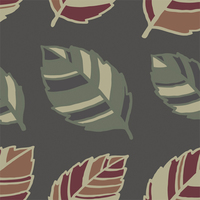 秋色木の葉・タイリングパターン