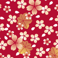 桜と楓・タイリングパターン