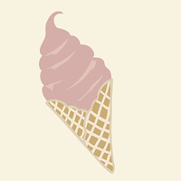 アイスクリームとかき氷・アイコン