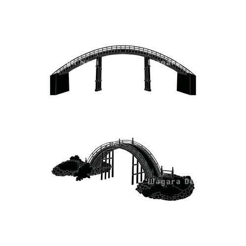 無料イラスト画像 50 素晴らしい橋 フリー素材 イラスト