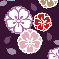 八重桜・タイリングパターン