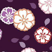 八重桜・タイリングパターン