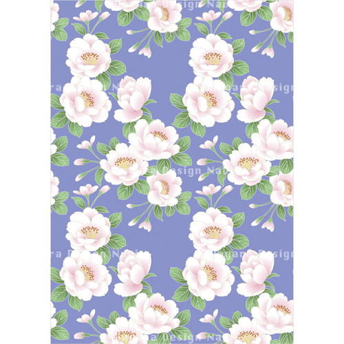 八重桜・タイリングパターン