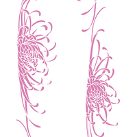 蘭菊・タイリングパターン