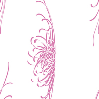 蘭菊・タイリングパターン