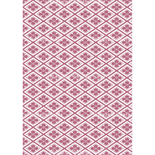 花菱格子・タイリングパターン