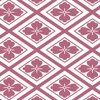 花菱格子・タイリングパターン