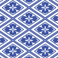 花菱格子・タイリングパターン