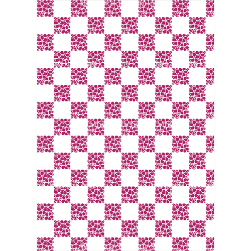 市松桜・タイリングパターン