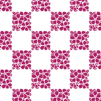 市松桜・タイリングパターン