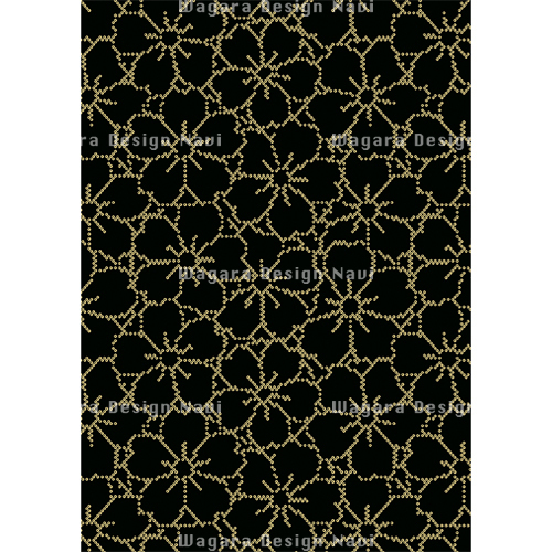 疋田桜・タイリングパターン