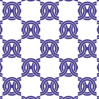 輪つなぎ市松・タイリングパターン