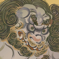 唐獅子(狩野永徳オマージュ)