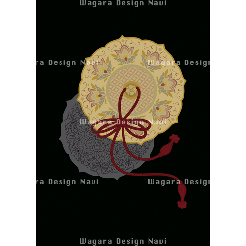 宝鏡・銅鏡 | 和風デザイン・和柄素材なら Wagara Design Navi