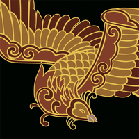 鳳凰と唐草B