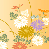 松・菊の花束